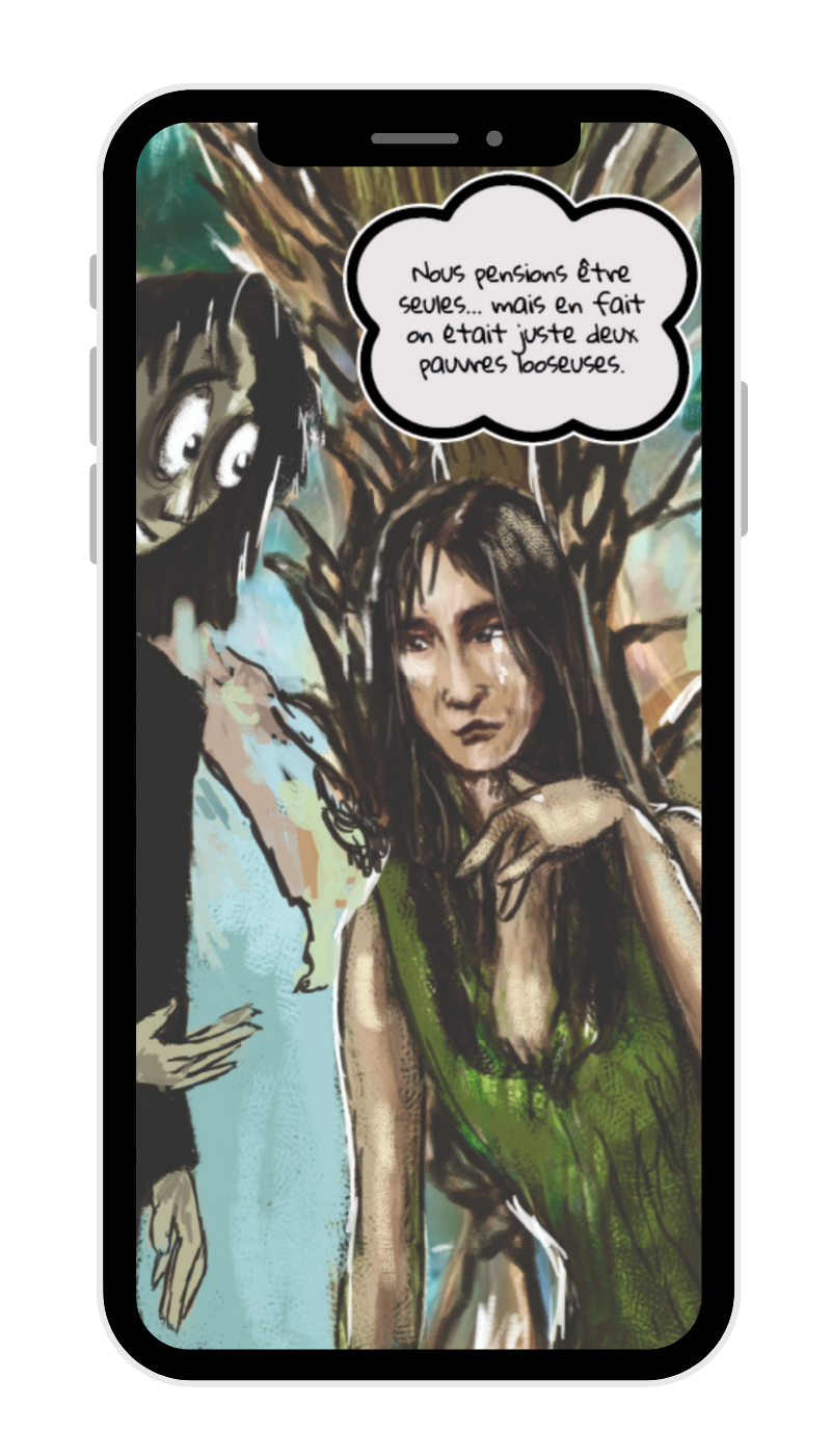 Dessin modifié à l’insu de Nina