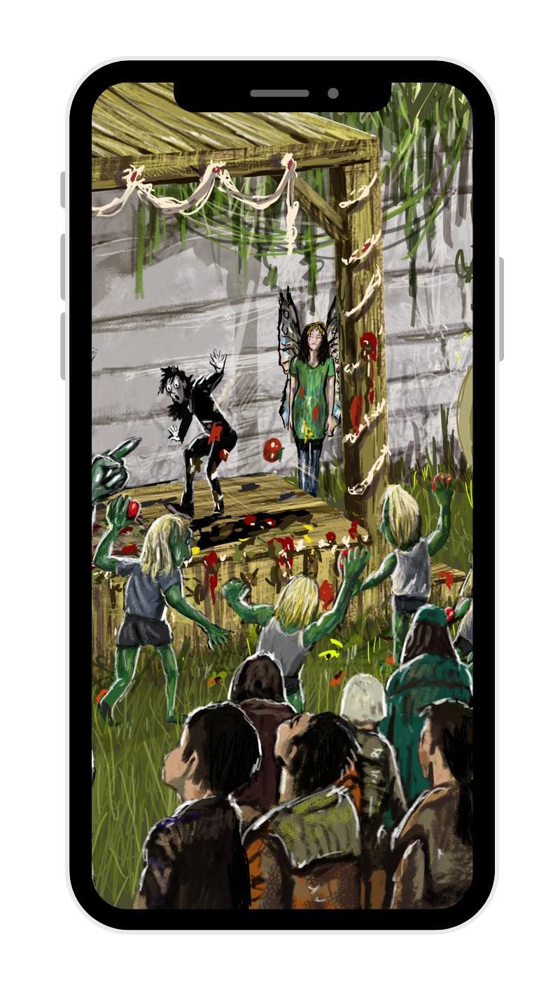 Dessin du jugement et des likes